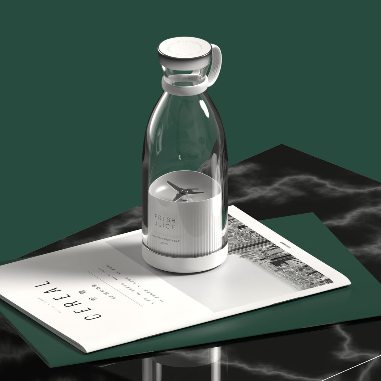 Draagbare sapcentrifuge-blender