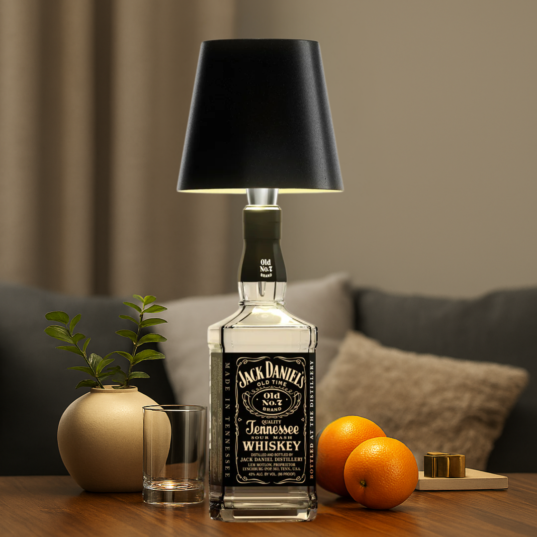 BottleGlow™ – Draadloze Design Fleslamp voor een Warme & Stijlvolle Sfeer | Maison Mood