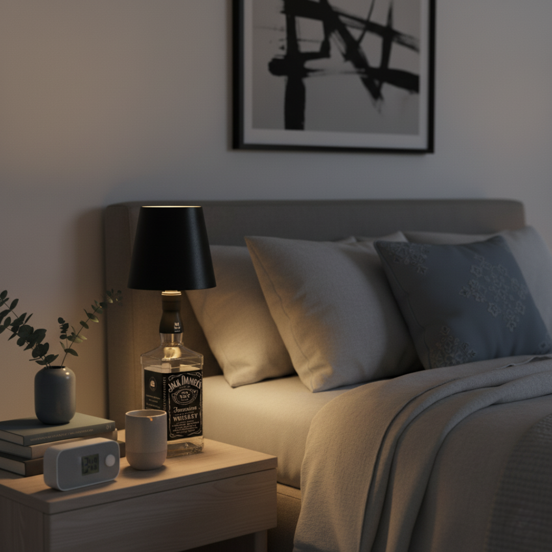 BottleGlow™ – Draadloze Design Fleslamp voor een Warme & Stijlvolle Sfeer | Maison Mood