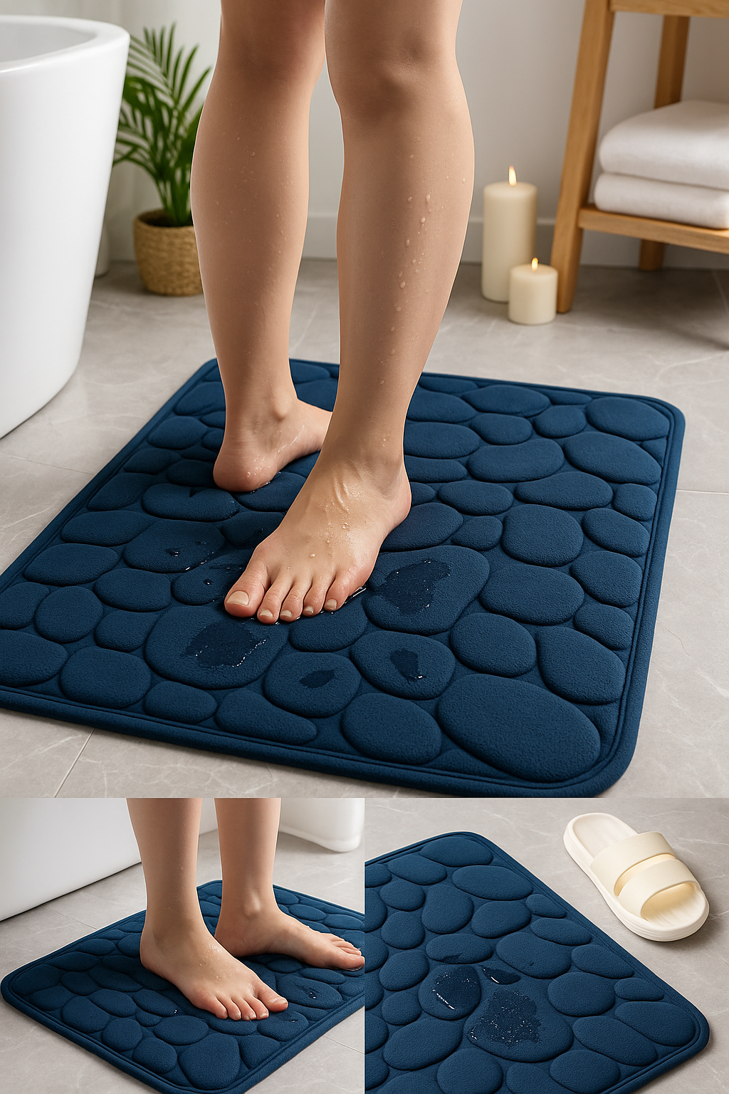Maison Mood Luxe Badmat – Memory Foam Comfort