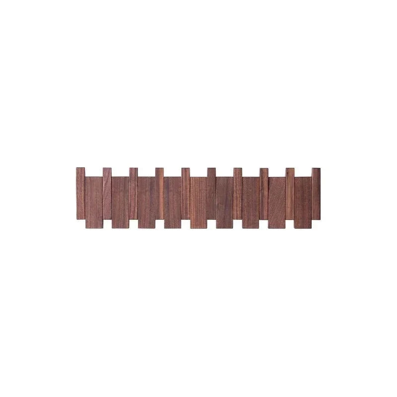 Simplicity Sleutel – Handgemaakte Houten Kapstok met Magnetische Inklapbare Haken