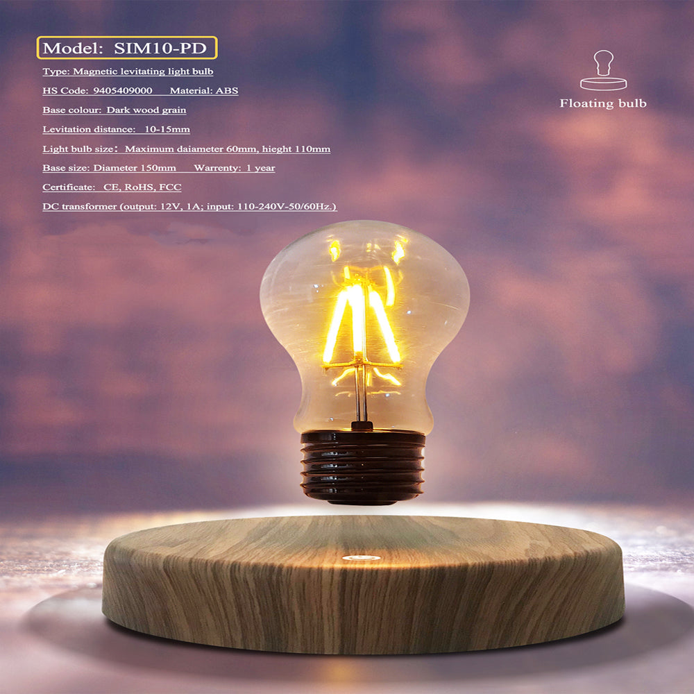 Magnetische levitatielamp