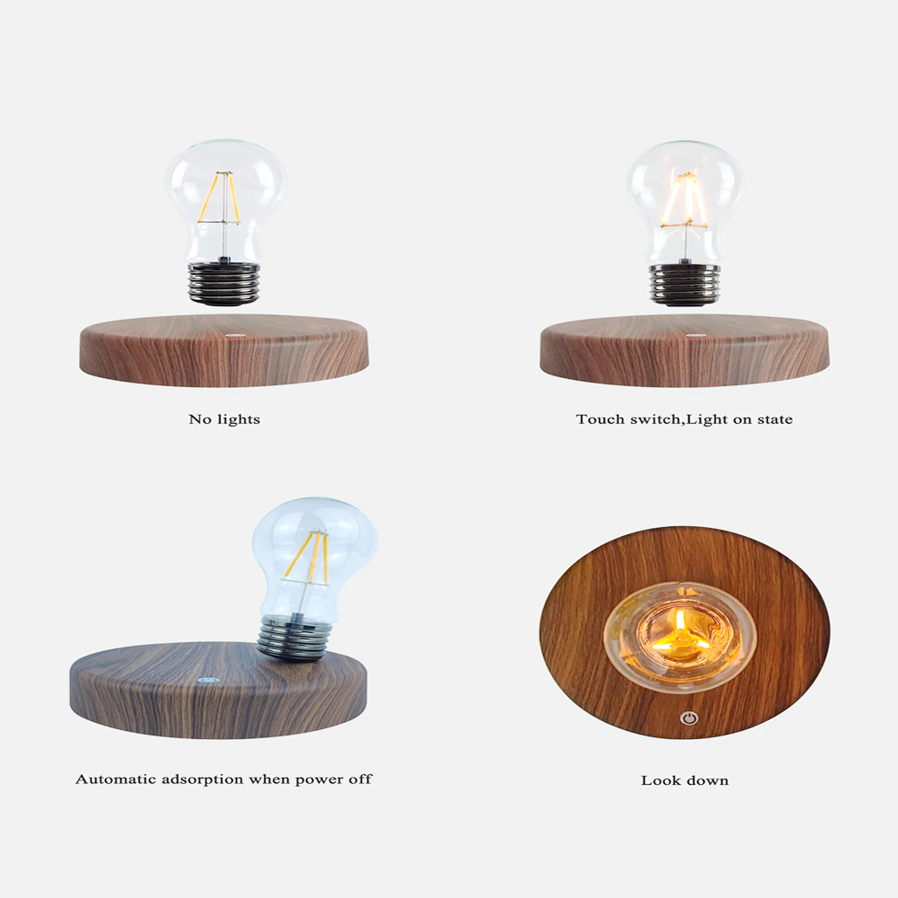 Magnetische levitatielamp
