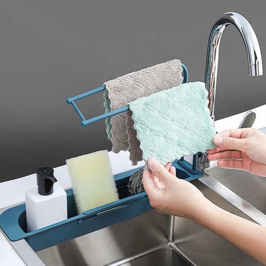 Gootsteen Organizer – Uitrekbare Plank voor Keuken