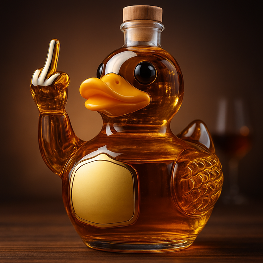 Bulldog Decanter Set