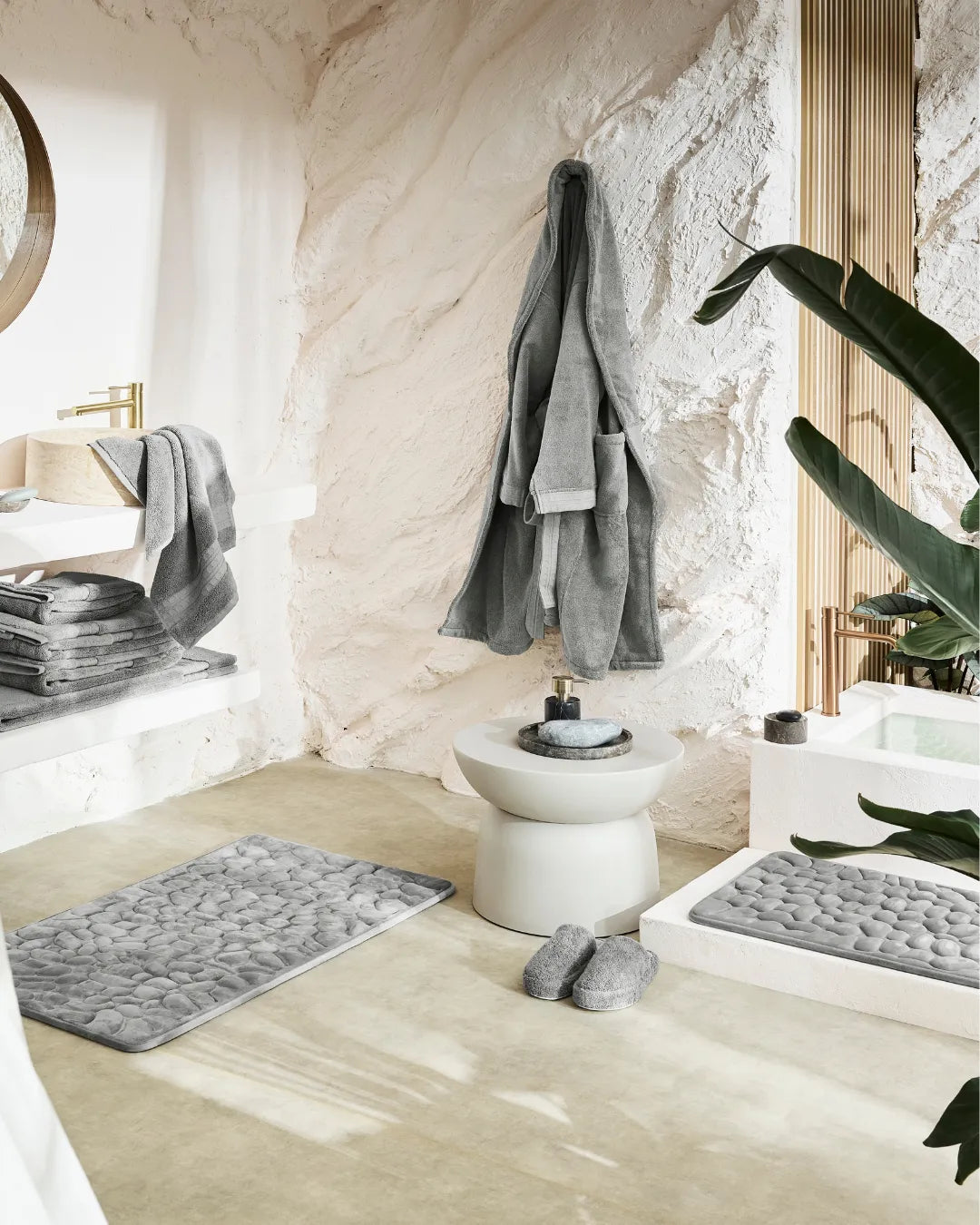 Memory Foam Badmat van Maison Mood® – Antislip, Super Absorberend & Zacht Comfort