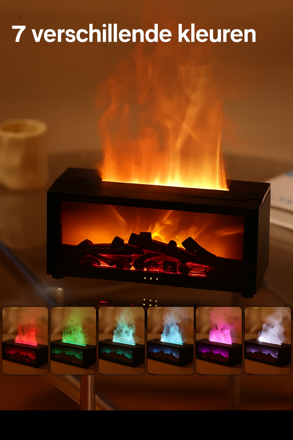 De Sfeervolle Vlamdiffuser™ – Brengt rust, geur en warmte in elke kamer | Maison Mood