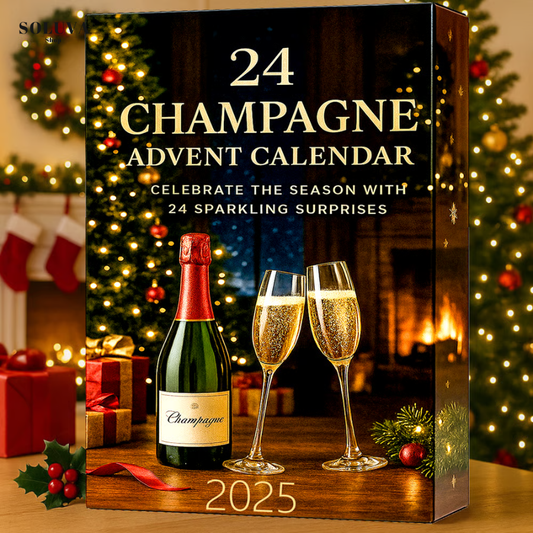 Champagne Adventskalender 2025 - 24 Luxe Bubbels - Kerstcadeau