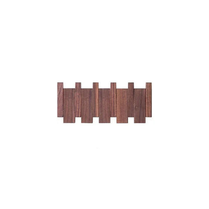 Simplicity Sleutel – Handgemaakte Houten Kapstok met Magnetische Inklapbare Haken