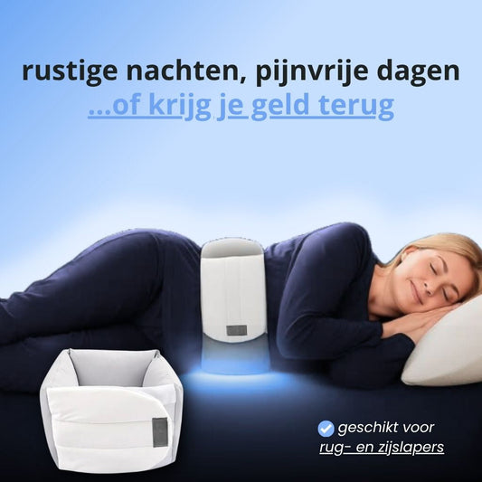 Rugsteun Kussen Ergonomisch - Memory Foam - SpineEase™