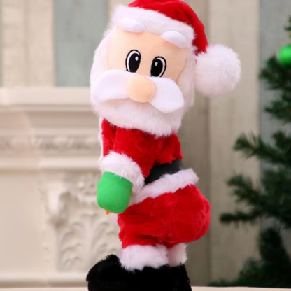 Muzikale Klimmende Kerstman aan Touw – Zingende Santa Kerstdecoratie  – Maison Mood