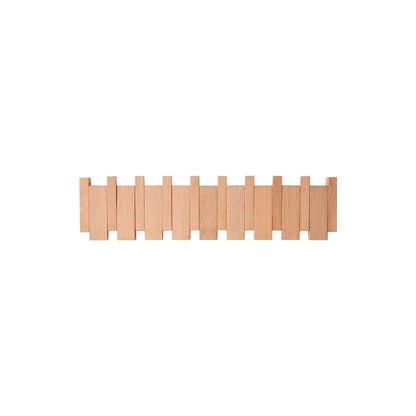 Simplicity Sleutel – Handgemaakte Houten Kapstok met Magnetische Inklapbare Haken