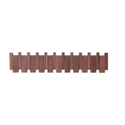Simplicity Sleutel – Handgemaakte Houten Kapstok met Magnetische Inklapbare Haken