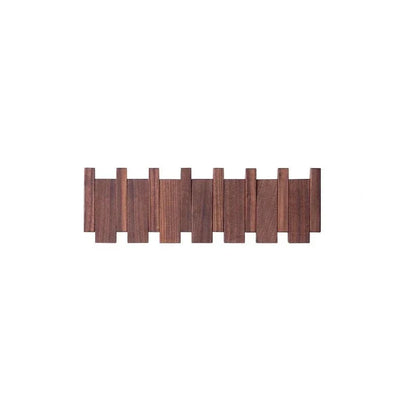 Simplicity Sleutel – Handgemaakte Houten Kapstok met Magnetische Inklapbare Haken
