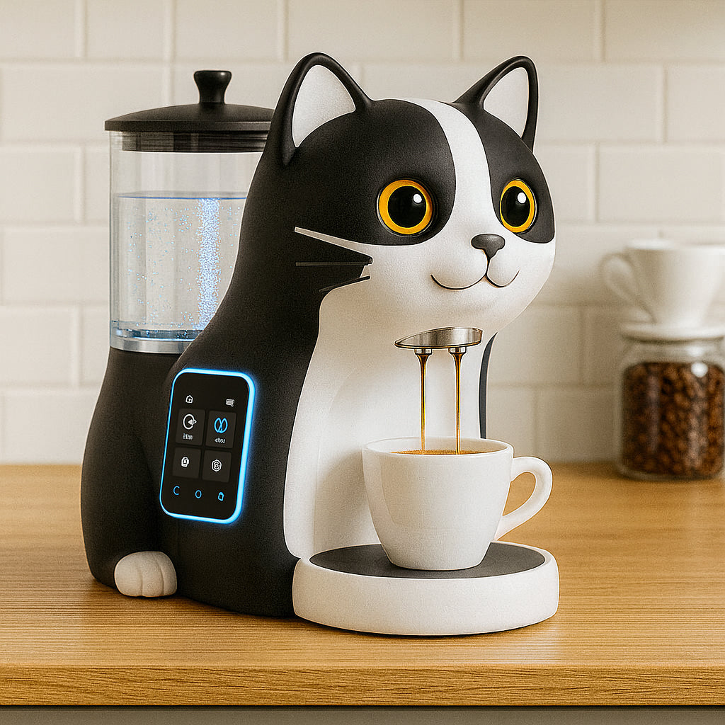 Catspresso V2 Koffiezetapparaat - Multicapsule Compatibel met Nespresso, Senseo & Dolce Gusto