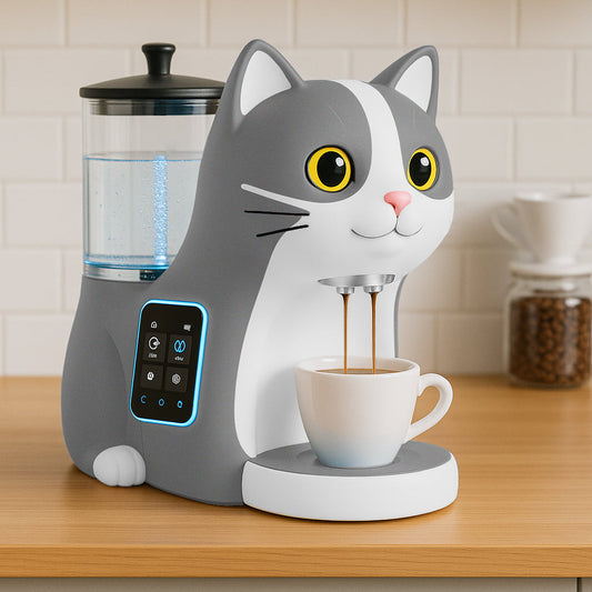 Catspresso V2 Koffiezetapparaat - Multicapsule Compatibel met Nespresso, Senseo & Dolce Gusto