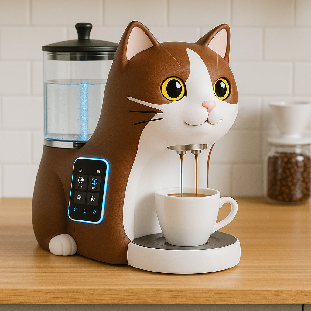 Catspresso V2 Koffiezetapparaat - Multicapsule Compatibel met Nespresso, Senseo & Dolce Gusto